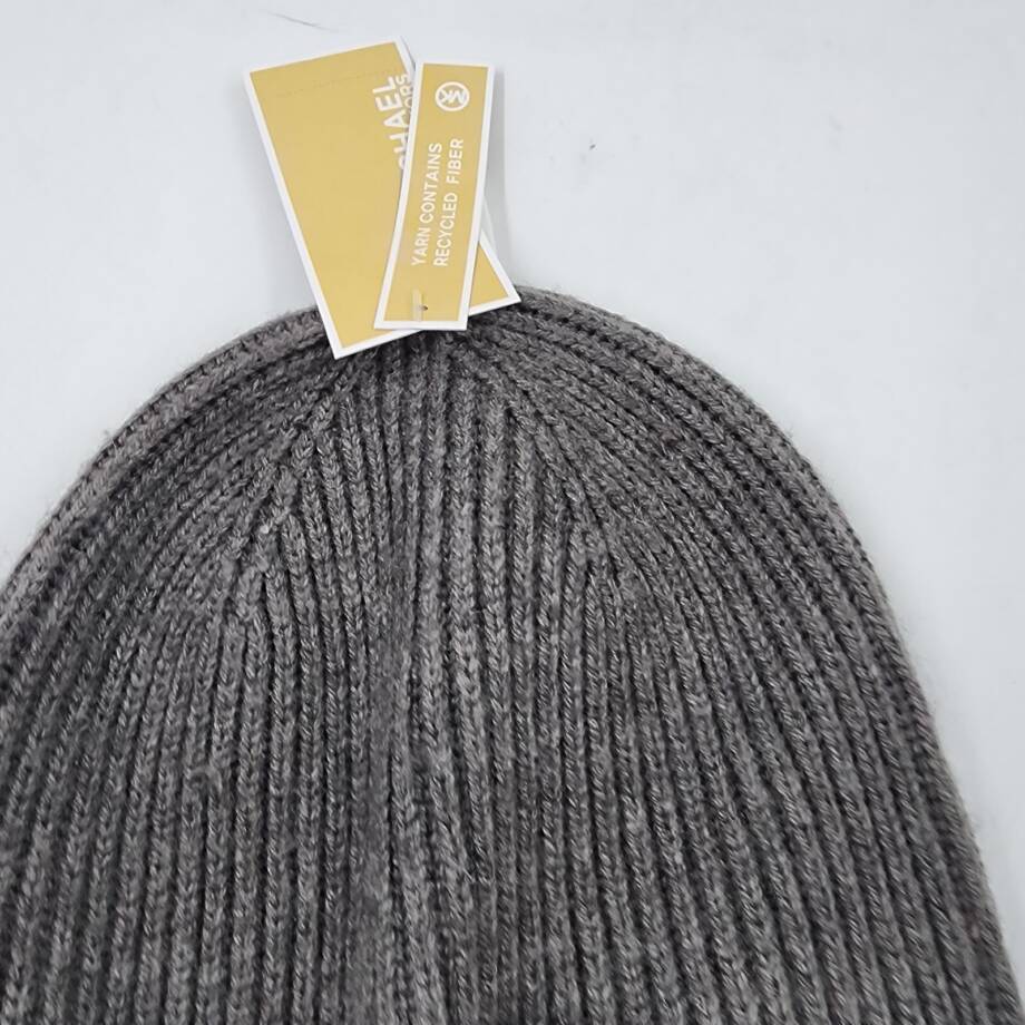 Michael Michael Kors Plaited Fisherman Rib Cuff Beanie Women's One Size Black