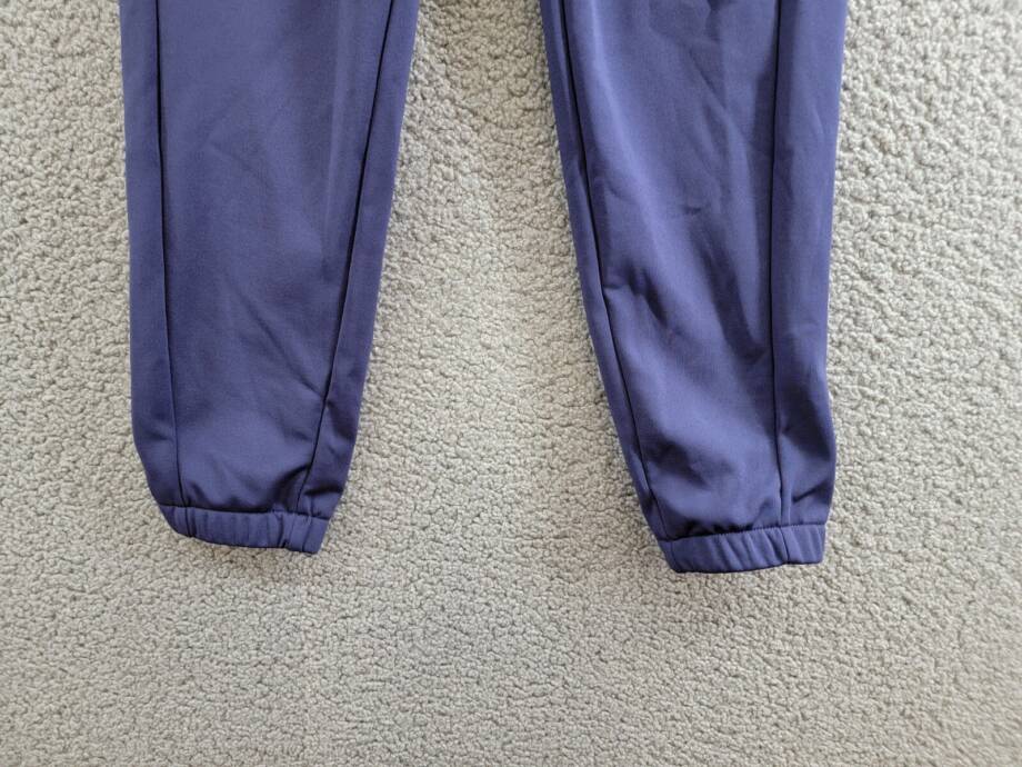 Nike Standard Fit Jogger Pants Girls M Purple Logo Detail Elastic Waist Pull On