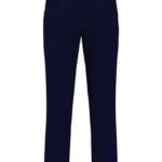 PGA TOUR Flat Front Solid Golf Pants Boys L 14/16 Black Iris Zip/Button Closure
