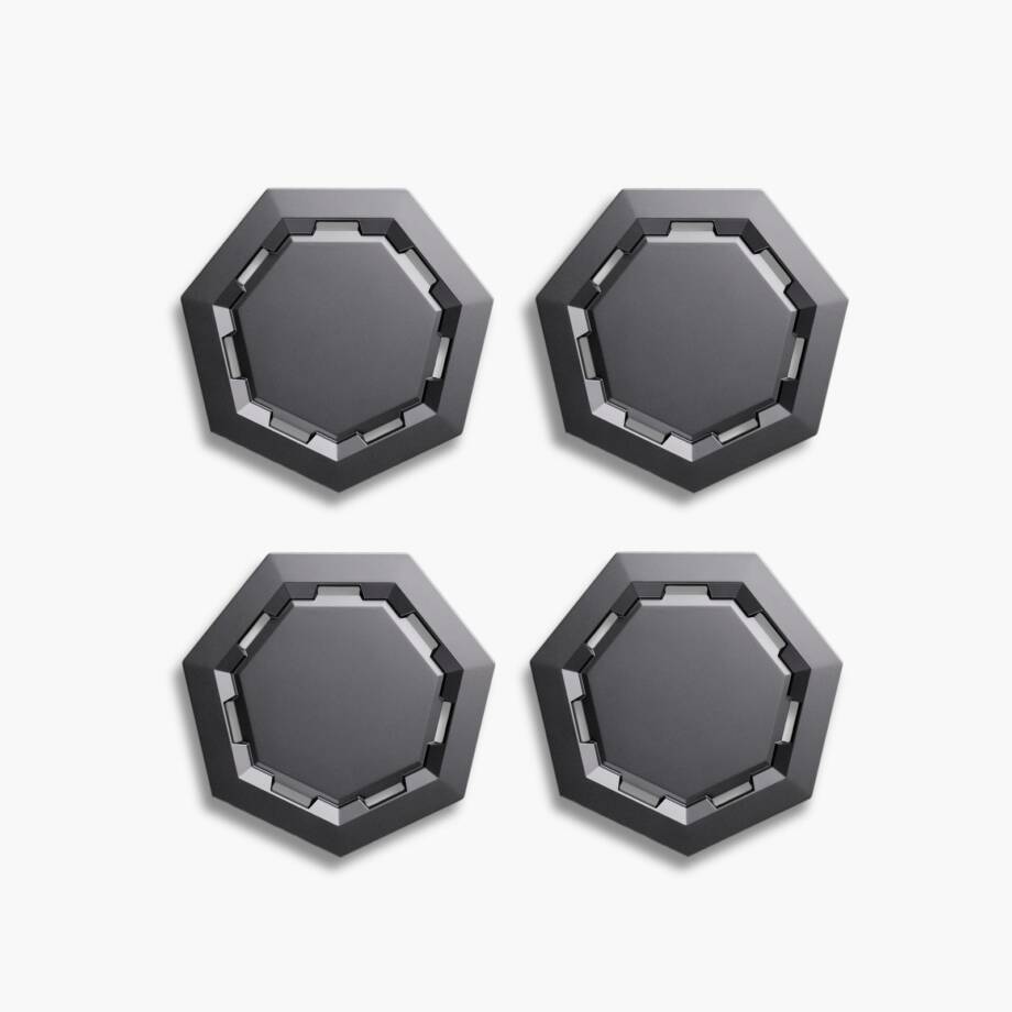 Tesla Cybertruck Cyber Wheel Cap Kit 4x Cyber Wheel Caps Snap-On