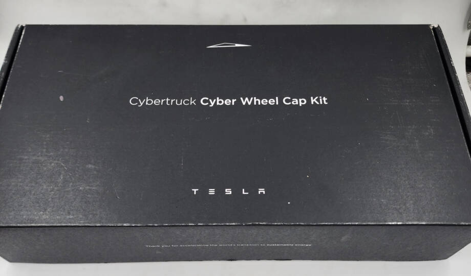 Tesla Cybertruck Cyber Wheel Cap Kit 4x Cyber Wheel Caps Snap-On