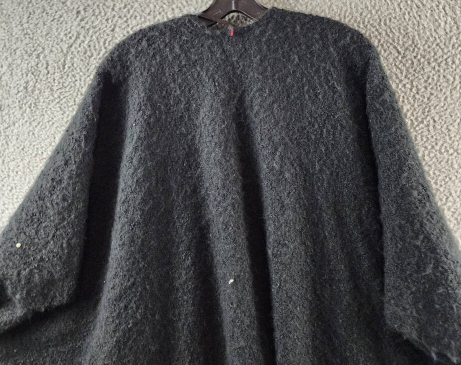 I.N.C. International Concepts Embellished Wrap Sweater Women's One Size Black