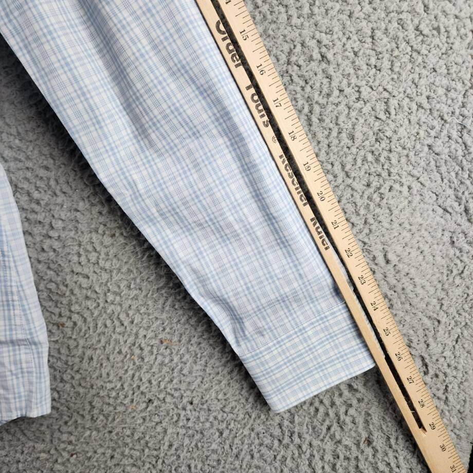 HUGO by Hugo Boss Kenno Slim-Fit Dress Shirt Men's 39 15.5 Light Pastel Blue L/S