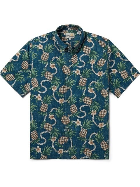 Reyn Spooner Pining For You Real Teal Spooner Kloth Men's S Multicolor