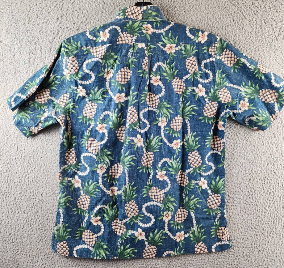 Reyn Spooner Pining For You Real Teal Spooner Kloth Men's S Multicolor