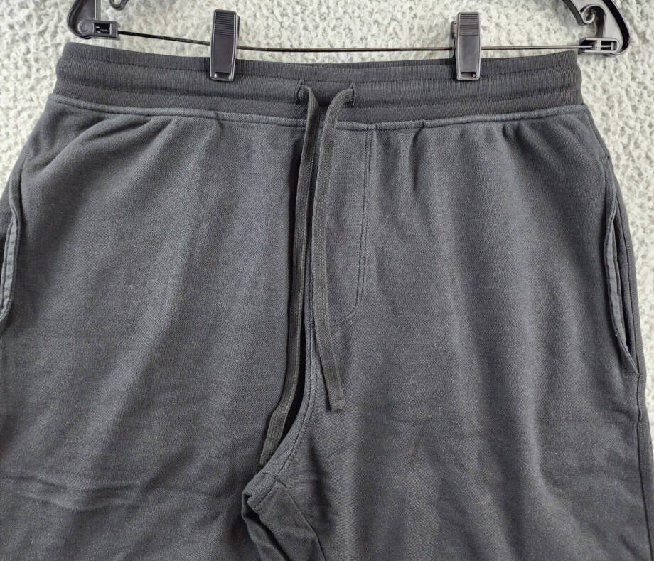 ATM Anthony Thomas Melillo Pique Colorblock Shorts Men's M Black/White Pull On