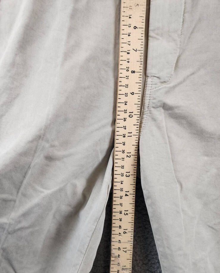HUGO Dexter Slim Fit Chino Pants Men's 34/32 Open Brown Zip Fly Hook Pockets