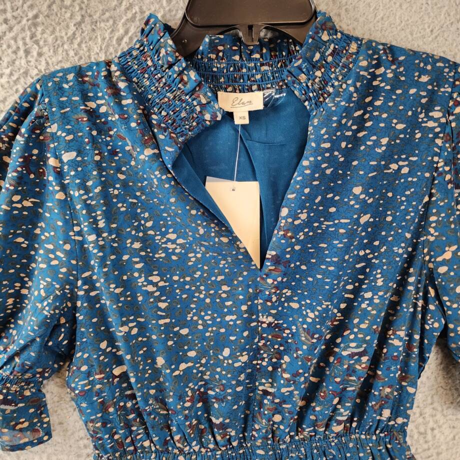 Peter Millar Hill Point Sport Shirt Men's XXL Multi Button Front Long Sleeve