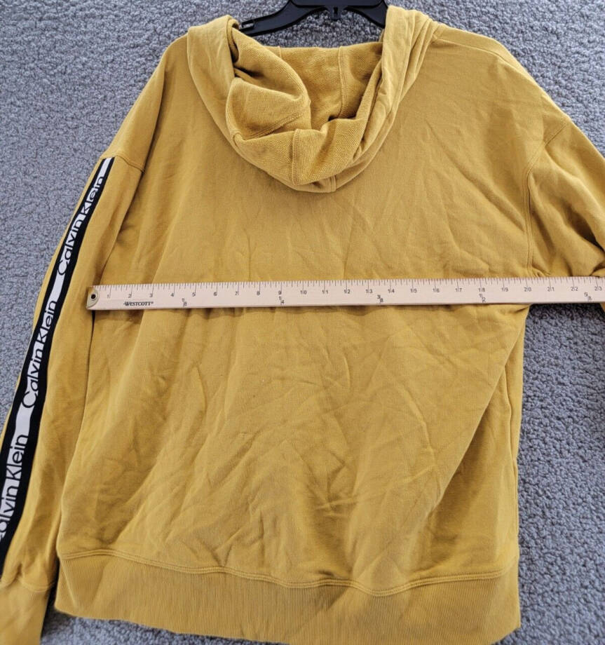 Calvin Klein Performance Full Zip Hooded Jacket Women's XL Cactus Long Sleeve