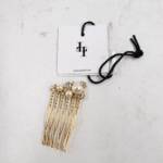 Lelet Ny Cece Embellished Hair Comb Women's One Size Gold