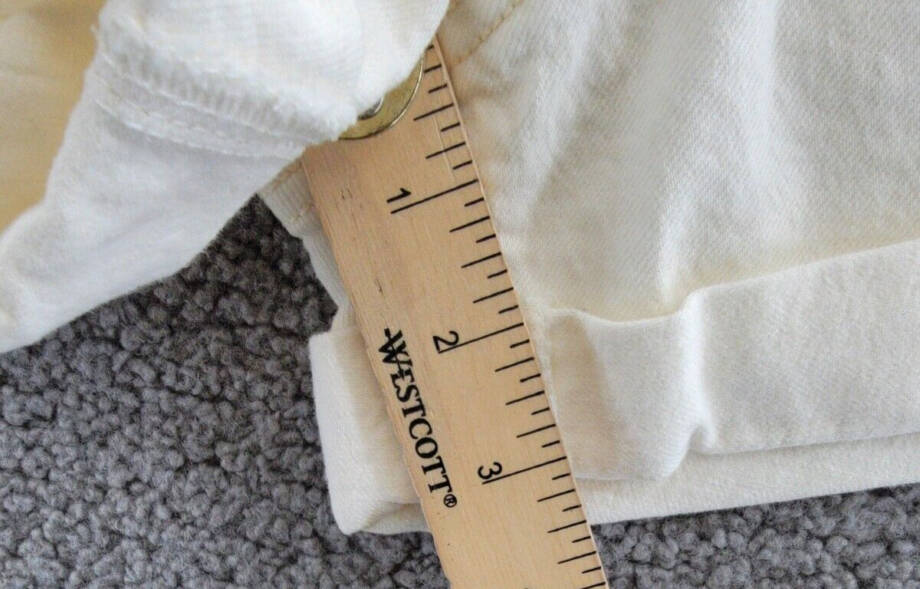 Joe's Jeans The Alex High Rise Rolled Denim Shorts Women's 24 Milk Belt Loops~