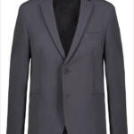 Calvin Klein Slim-Fit Stretch Performance Suit Jacket Big Boys 20 Dark Gray