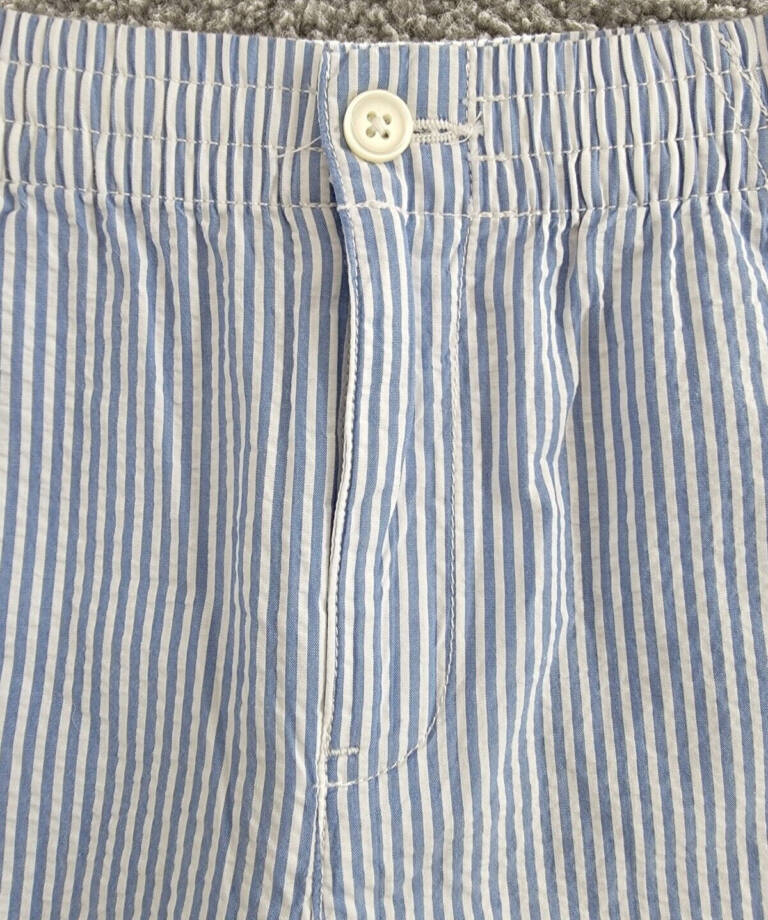 Polo Ralph Lauren Polo Prepster Seersucker Pants Girl's 10 Blue Button Closure~