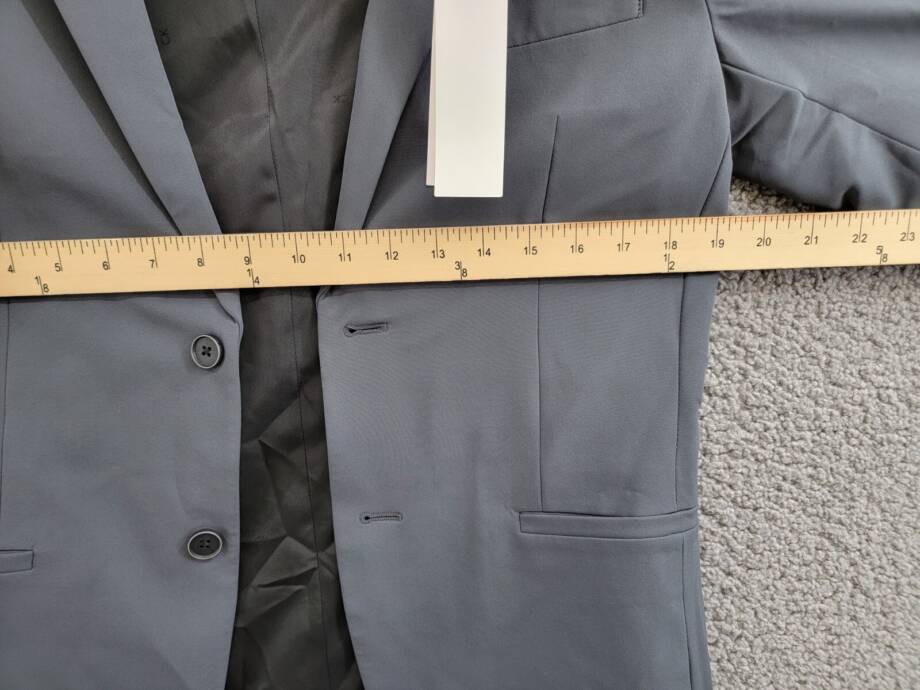 Calvin Klein Slim-Fit Stretch Performance Suit Jacket Big Boys 18 Dark Gray~
