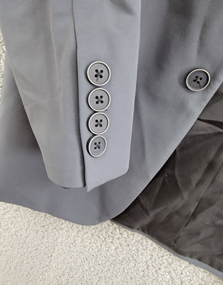 Calvin Klein Slim-Fit Stretch Performance Suit Jacket Big Boys 18 Dark Gray~
