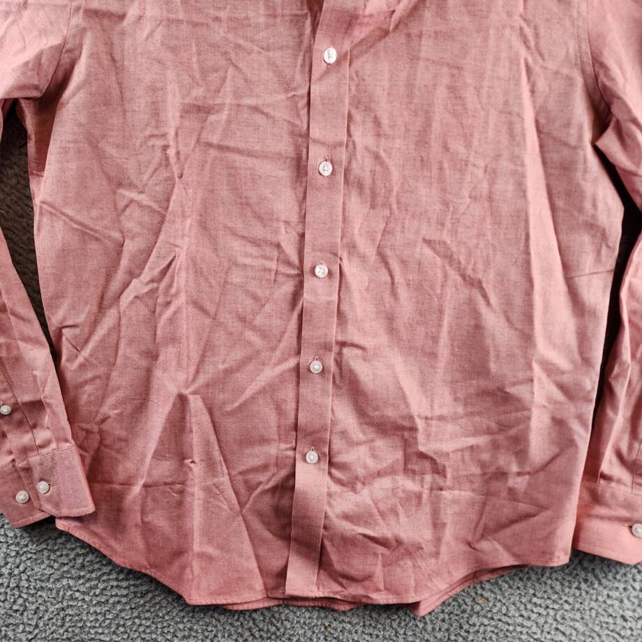 The Men's Store at Bloomingdale's Regular Fit Cotton Flannel Shirt Men's M Brick