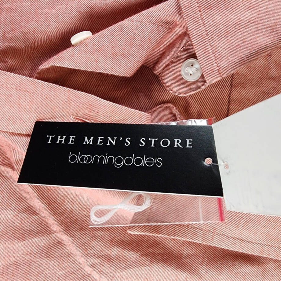 The Men's Store at Bloomingdale's Regular Fit Cotton Flannel Shirt Men's M Brick