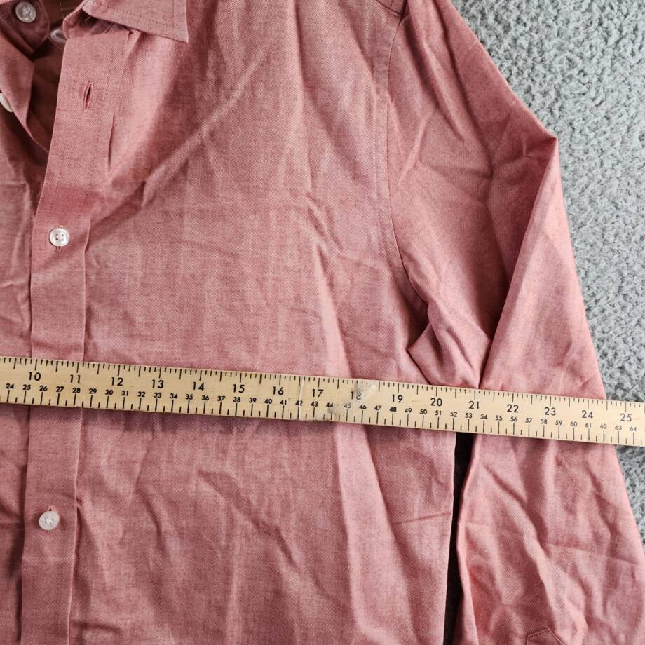The Men's Store at Bloomingdale's Regular Fit Cotton Flannel Shirt Men's M Brick