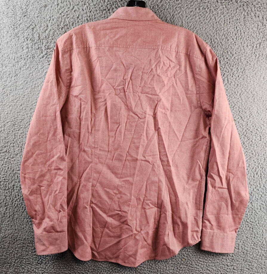 The Men's Store at Bloomingdale's Regular Fit Cotton Flannel Shirt Men's M Brick