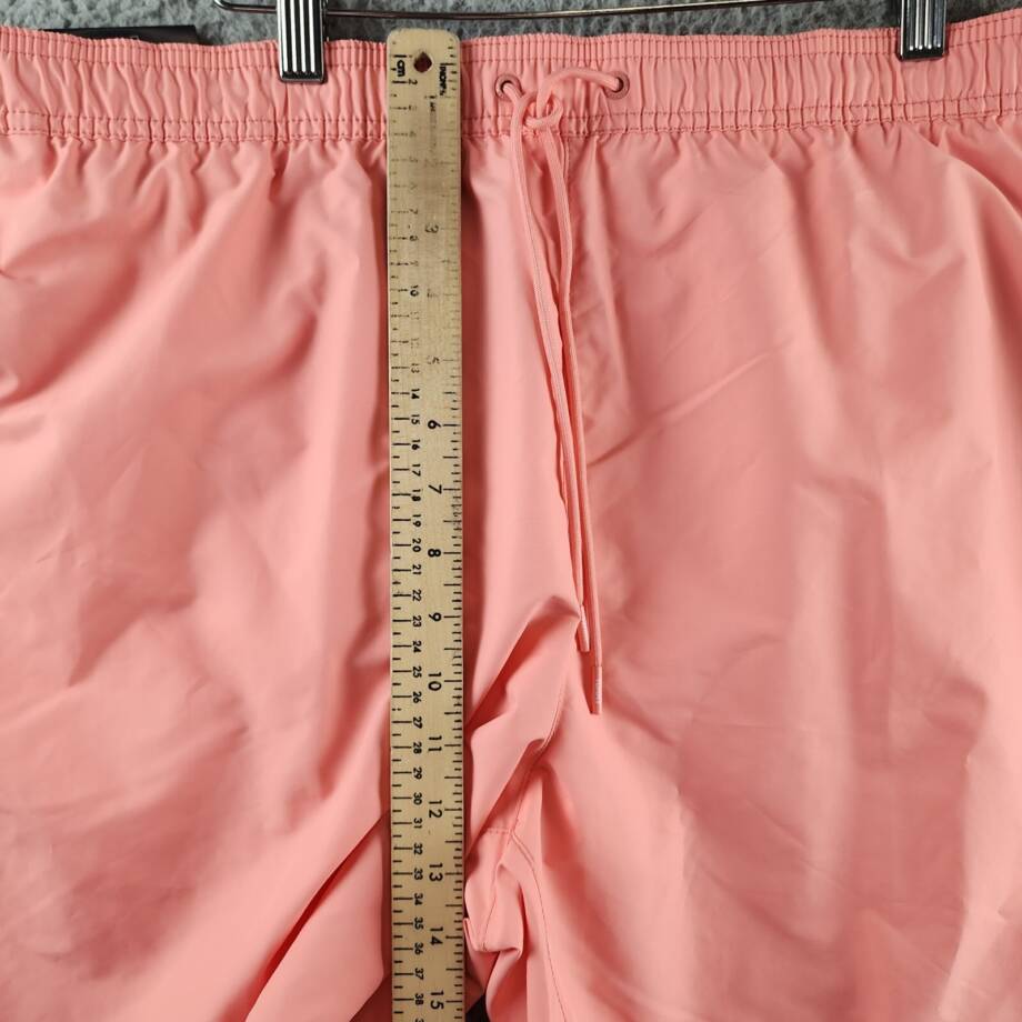 Tommy Hilfiger Drawstring Logo 7" Swim Trunks Men's XXL Summer Peach
