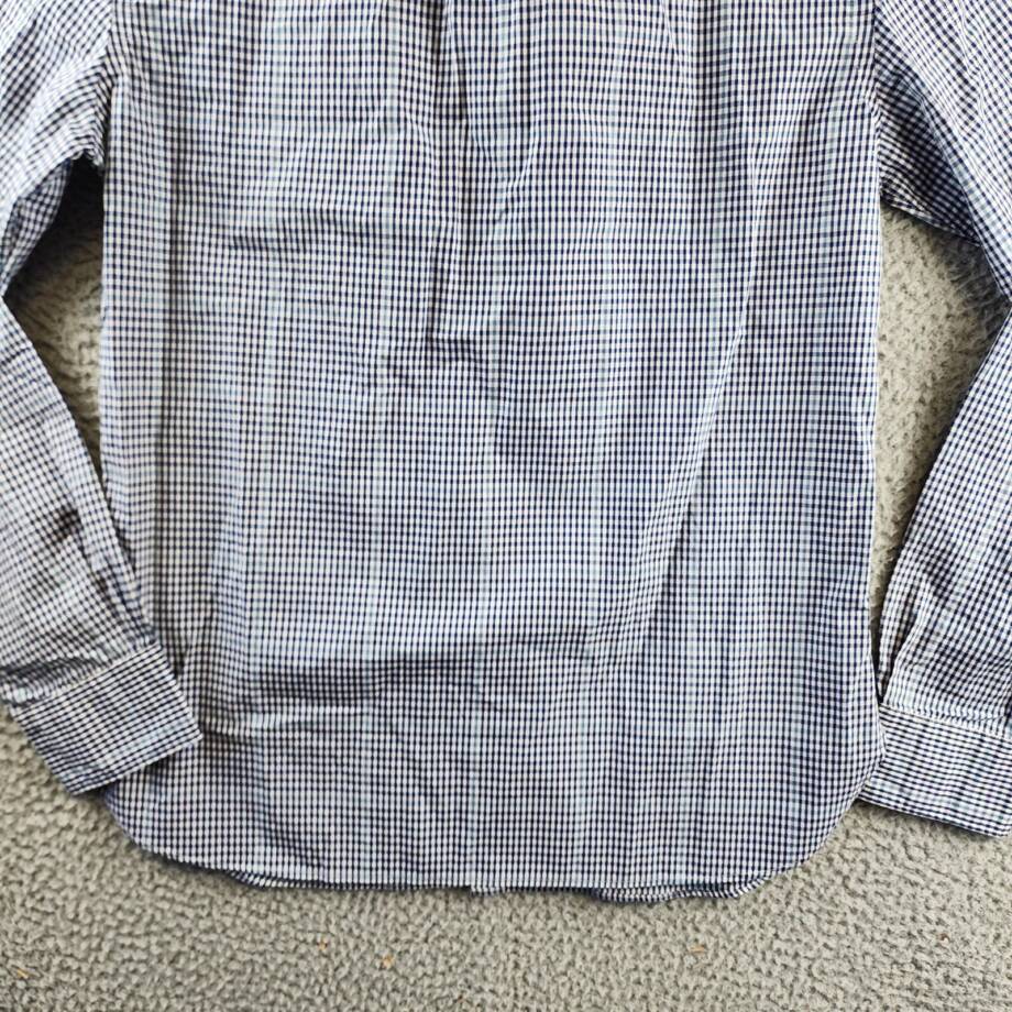 The Men's Store at Bloomingdale's Stretch Slim Fit Button Up Shirt Men's S Blue`