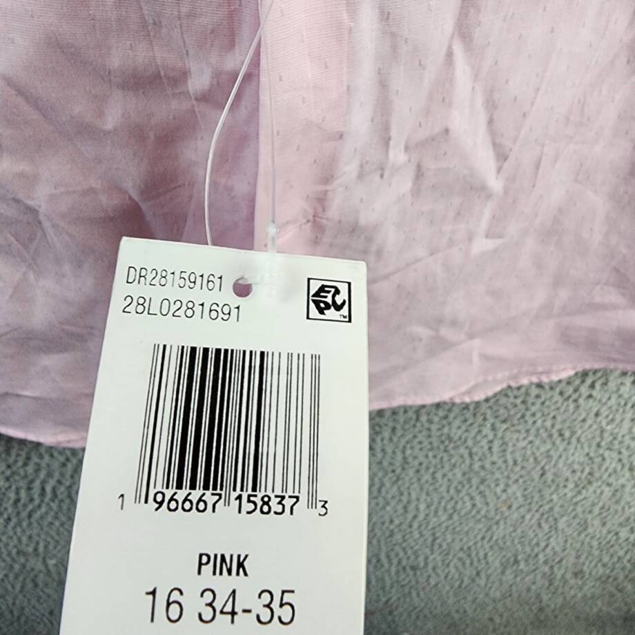 The Men's Store at Bloomingdale's Dobby Stretch Dress Shirt Men's 34-35/16 Pink+