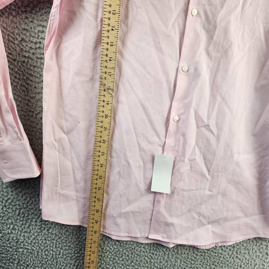 The Men's Store at Bloomingdale's Dobby Stretch Dress Shirt Men's 34-35/16 Pink+