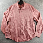The Men's Store at Bloomingdale's Regular Fit Flannel Shirt Men's XL Brick L/S