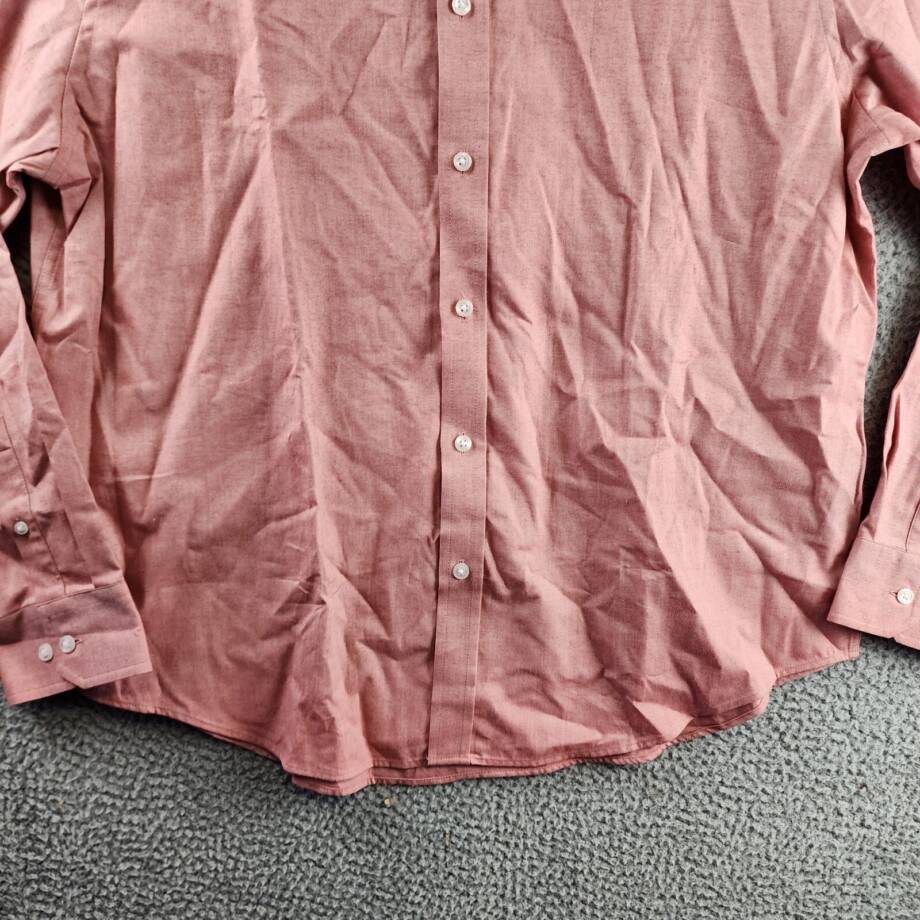 The Men's Store at Bloomingdale's Regular Fit Flannel Shirt Men's XL Brick L/S