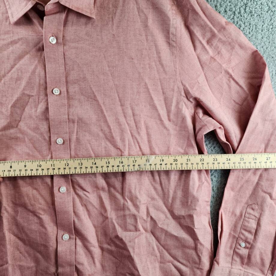 The Men's Store at Bloomingdale's Regular Fit Flannel Shirt Men's XL Brick L/S