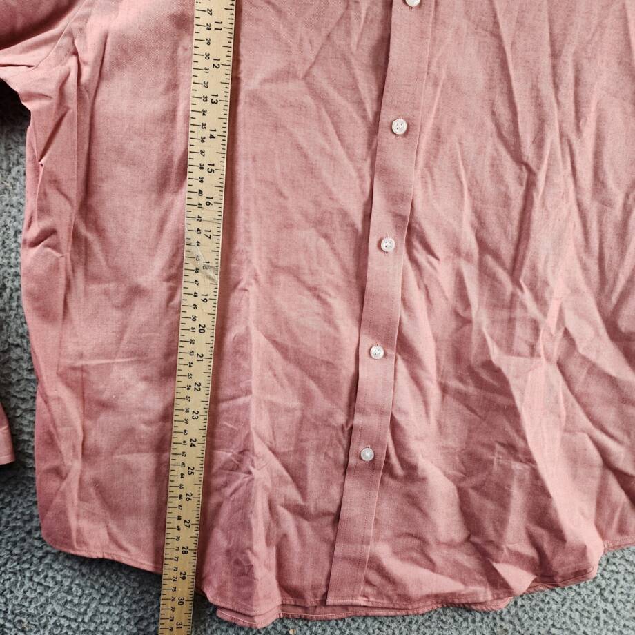 The Men's Store at Bloomingdale's Regular Fit Flannel Shirt Men's XL Brick L/S