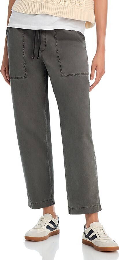 Velvet by Graham & Spencer Misty Drawstring Pants Women's XS Tundra Grey Pull-On