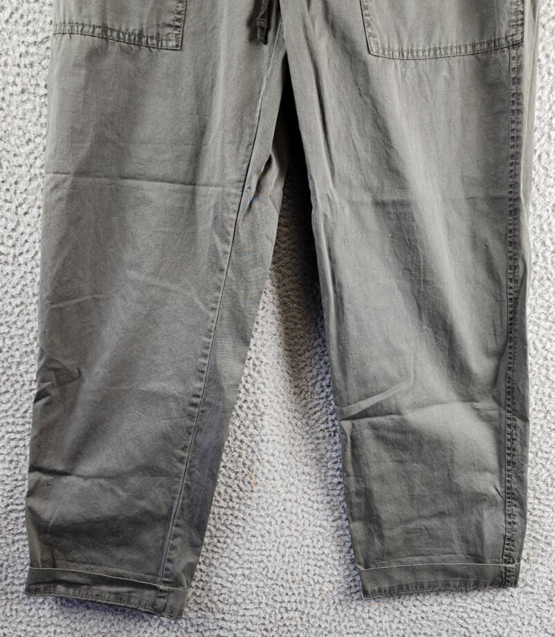 Velvet by Graham & Spencer Misty Drawstring Pants Women's S Tundra Grey Pull-On~
