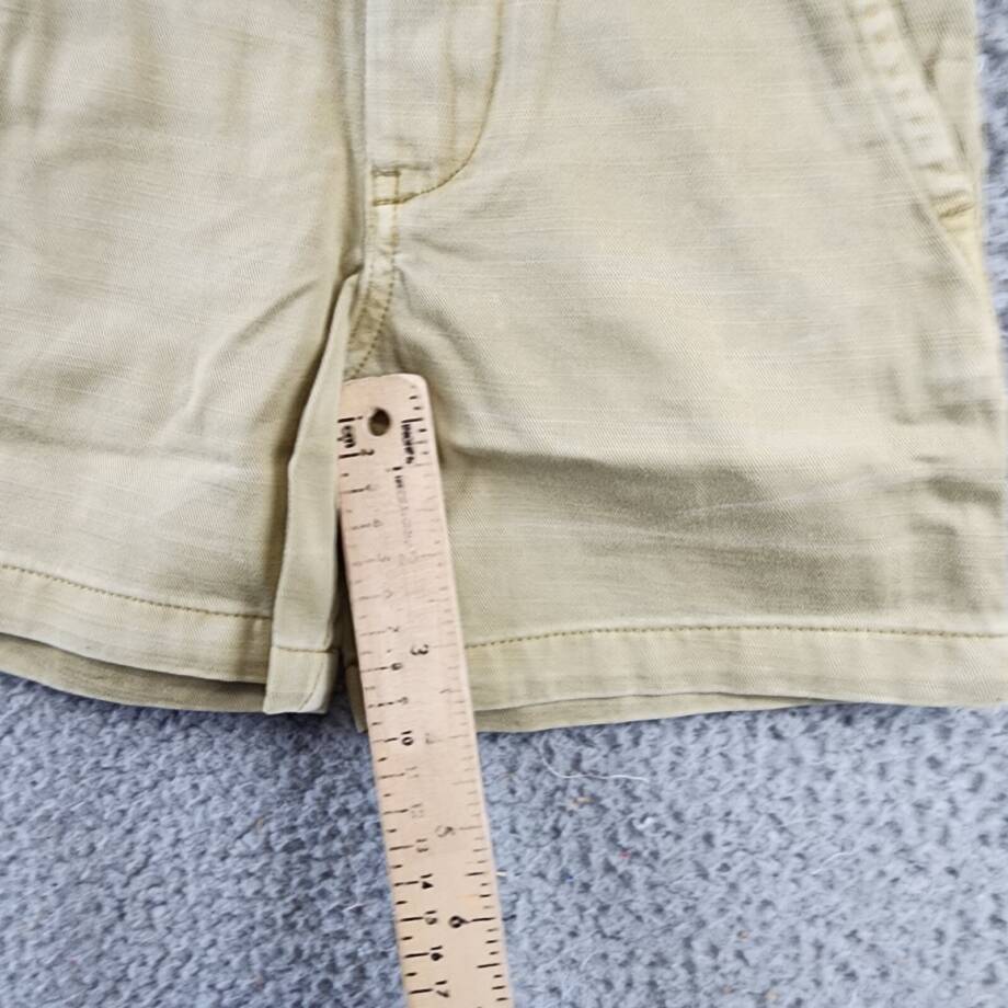 Polo Ralph Lauren Casual Shorts Girls 3 Beige Zip Fly Button Closure Belt Loop