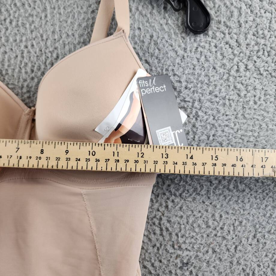 TC Fine Intimates Wonderful U Low Back Bodysuit Women's Nude Snap Gusset
