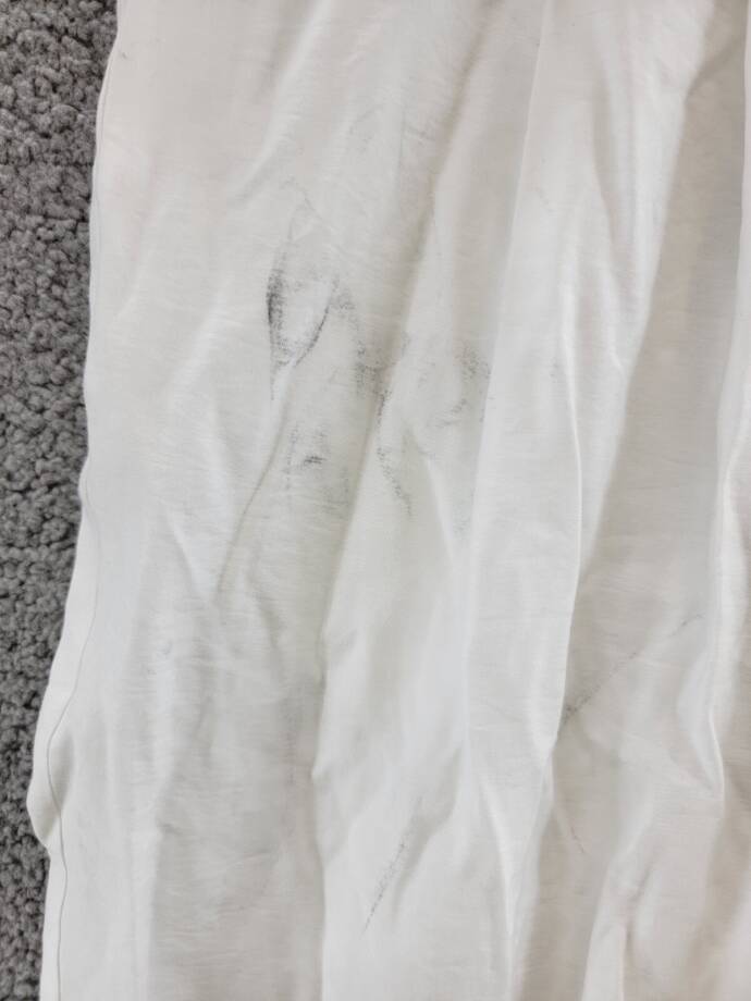 WAYF High Rise Pleated Pants Women's L White Side Pockets Hook & Bar Zip Closure
