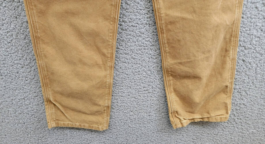 Ralph Lauren Canvas Carpenter Pants Big Boys' 12 Beige Solid Zip Snap Closure