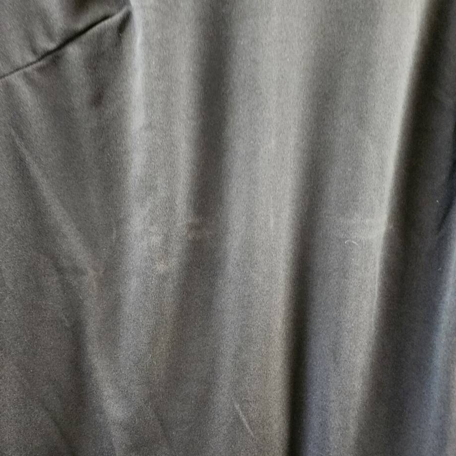 Maree Pour Toi Plus Ruffle-Cuff Shift Dress Women's 23 Black Round Neck 3/4 Zip