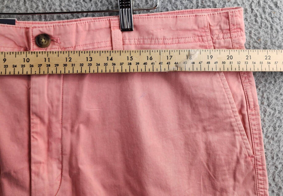 Vineyard Vines Island Shorts Men's 40 Cayman Slash Pockets High Rise Belt Loops~