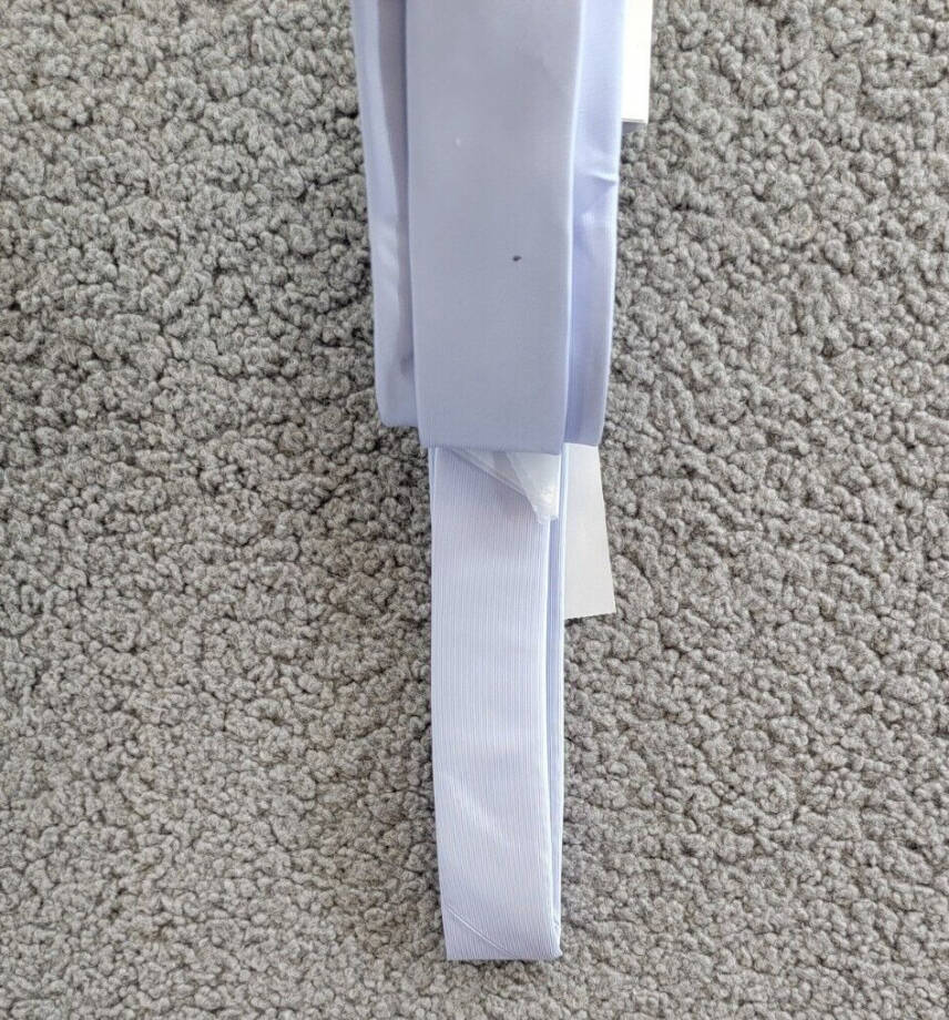 Calvin Klein Unison Solid Tie Men's Light Blue Adjustable