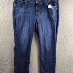 Levi's Plus Classic Straight Leg Jean Women's 20W Blue 5-Pocket Zip & Button