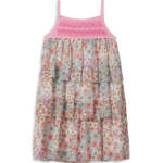 REISS Leela Jr Dress Little Girls' 5-6YPink Multi Floral Sleeveless Button Back