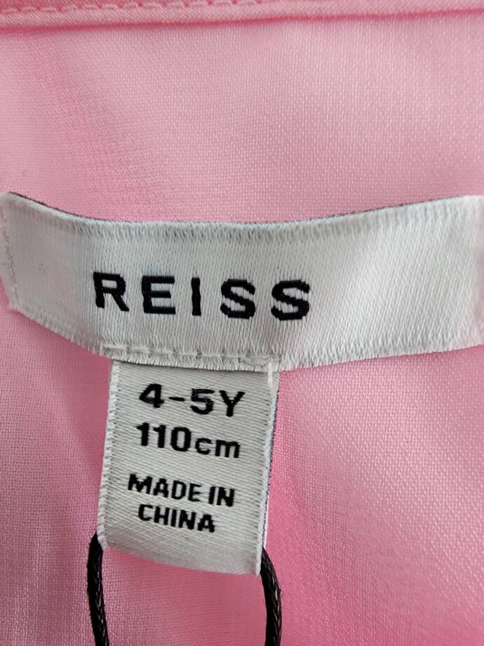 REISS Leela Jr Dress Little Girls' 5-6YPink Multi Floral Sleeveless Button Back