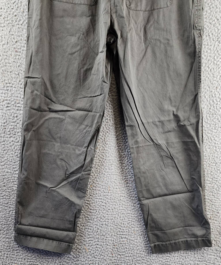 Velvet by Graham & Spencer Misty Drawstring Cotton Pants Women's M Tundra Grey