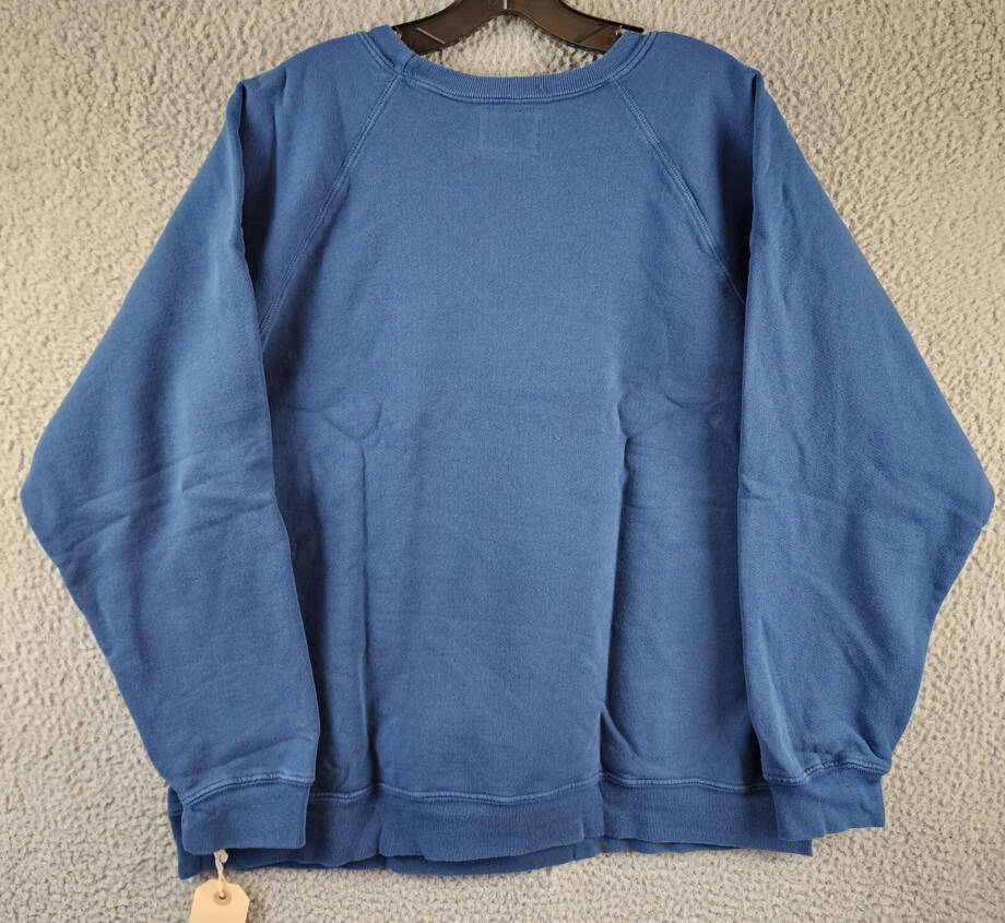 RETRO BRAND Graphic Sweatshirt Women's XL Vintage Midnight Navy Pullover Style
