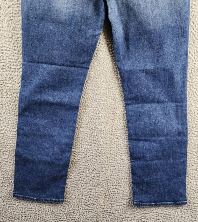 MOTHER The Roller Fray Jeans Women's 34 Cliffside Zip Fly W/ Button Closure