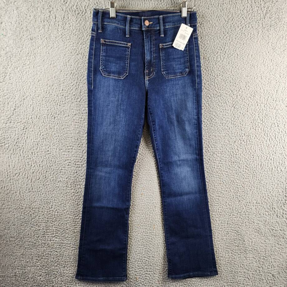 Mother The Patch Pocket Insider High Rise Jeans Women's 27 On Your Left