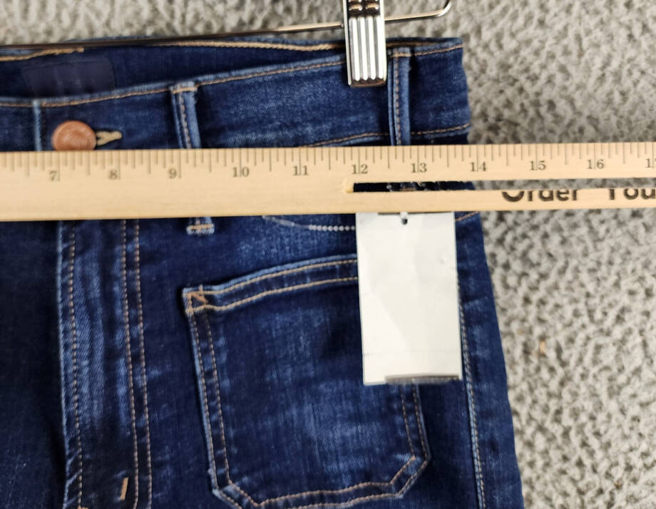 Mother The Patch Pocket Insider High Rise Jeans Women's 27 On Your Left