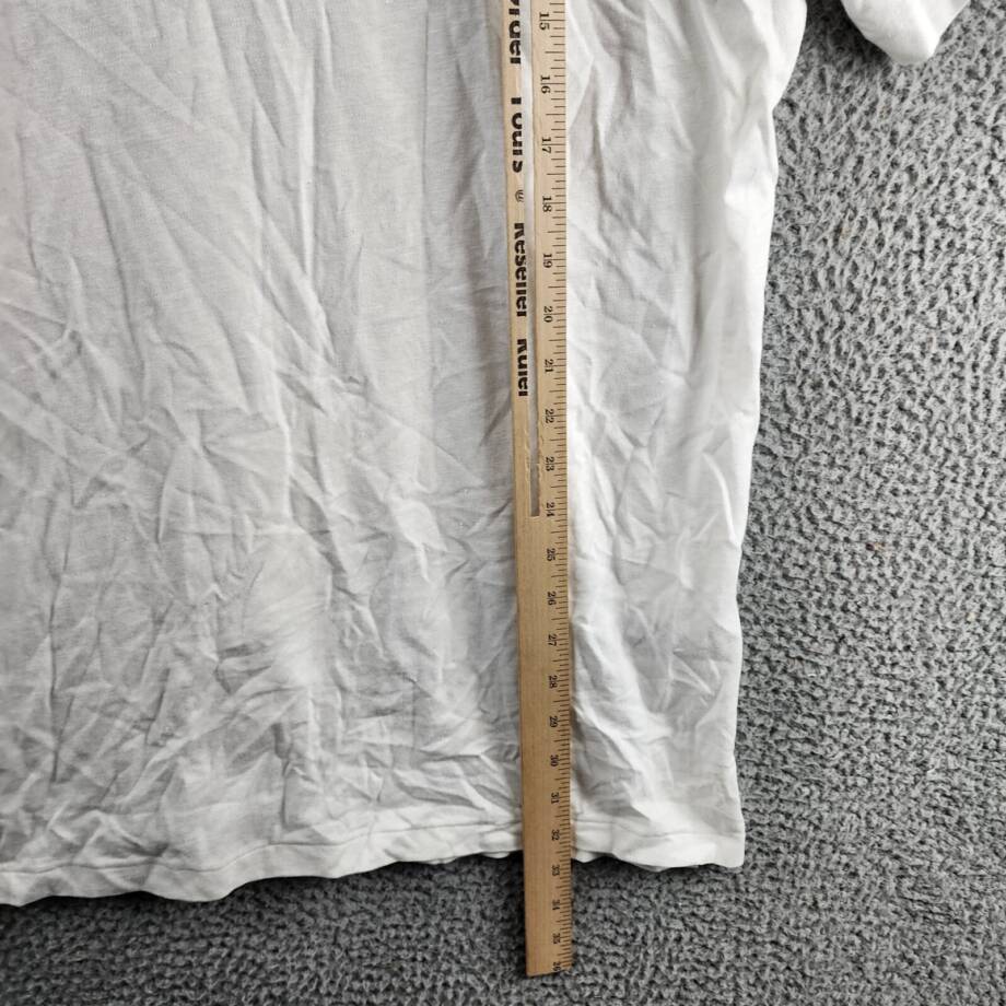 Polo Ralph Lauren Linen Blend Classic Fit Polo Shirt Men's XL White Short Sleeve