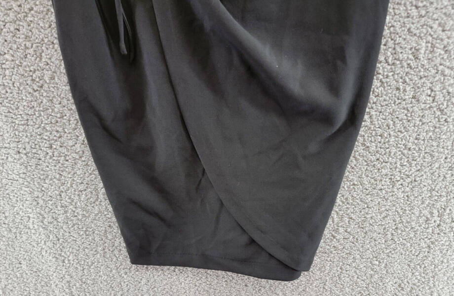 Calvin Klein Petite Sleeveless Scuba-Crepe Sheath Dress Women's 10P Black Zip Up